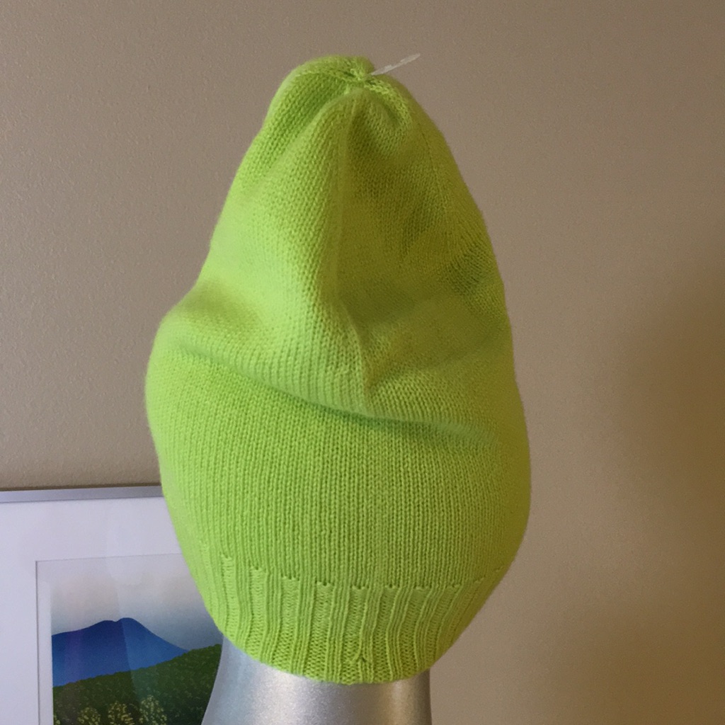 100% Cashmere Knit Beanie Reversible By St. Bernard — image 6 of 8